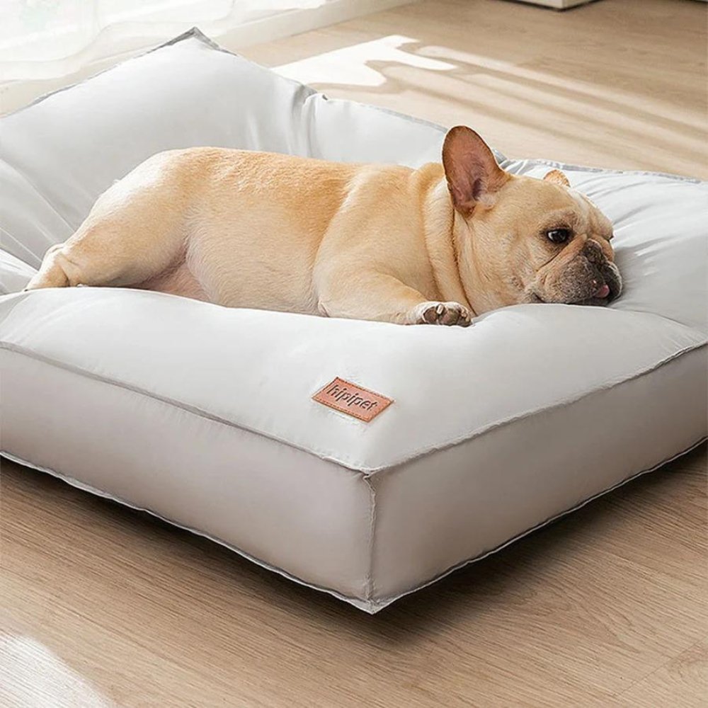 Waterproof Washable Dog Bed with Thick Cushion and Non Slip Base