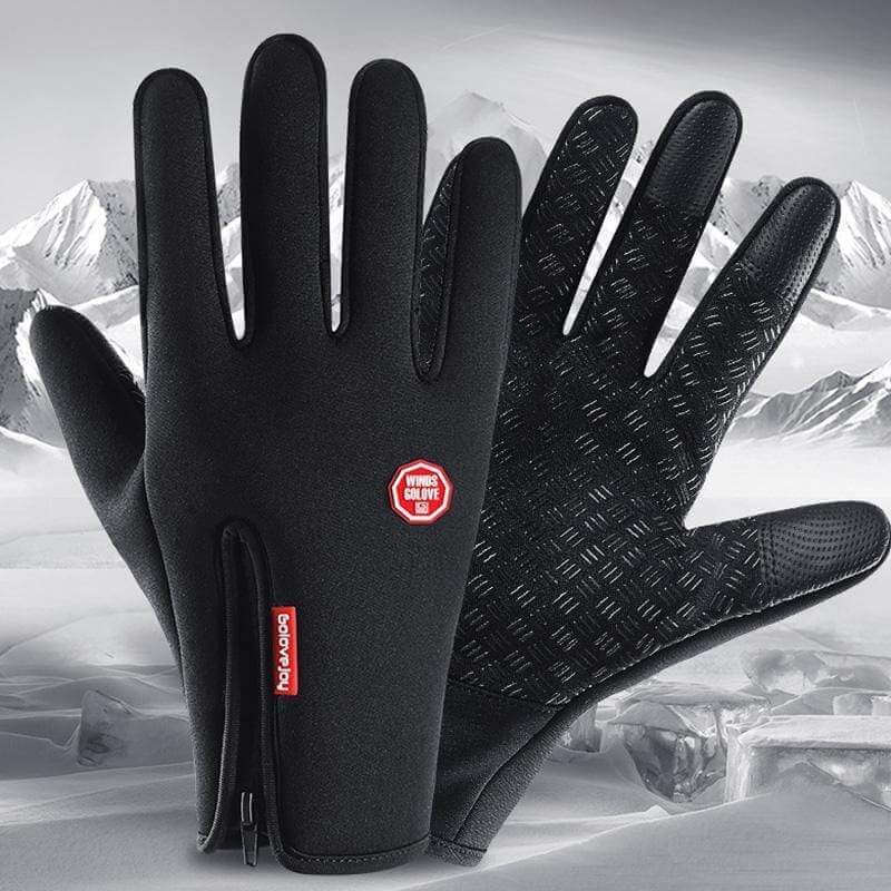 Waterproof Winter Gloves with Touchscreen Fingertips and Anti Slip Grip