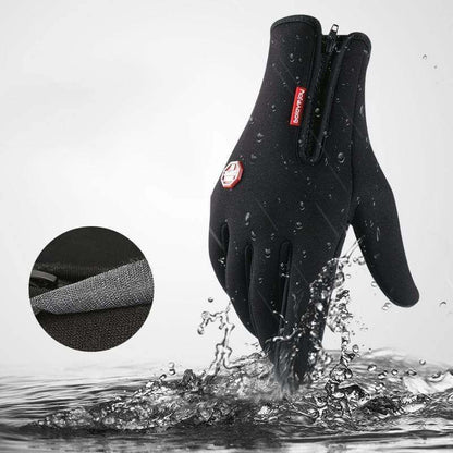 Waterproof Winter Gloves with Touchscreen Fingertips and Anti Slip Grip