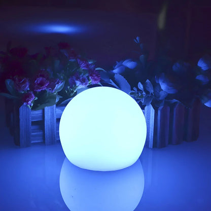 Weatherproof LED Garden Orb Light with Wireless Color Changing Ambient Glow