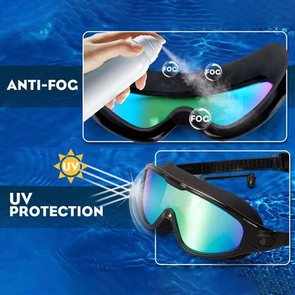 Wide View Anti Fog Swim Goggles