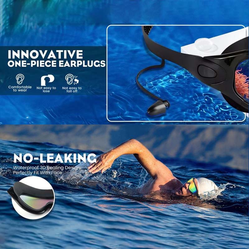 Wide View Anti Fog Swim Goggles