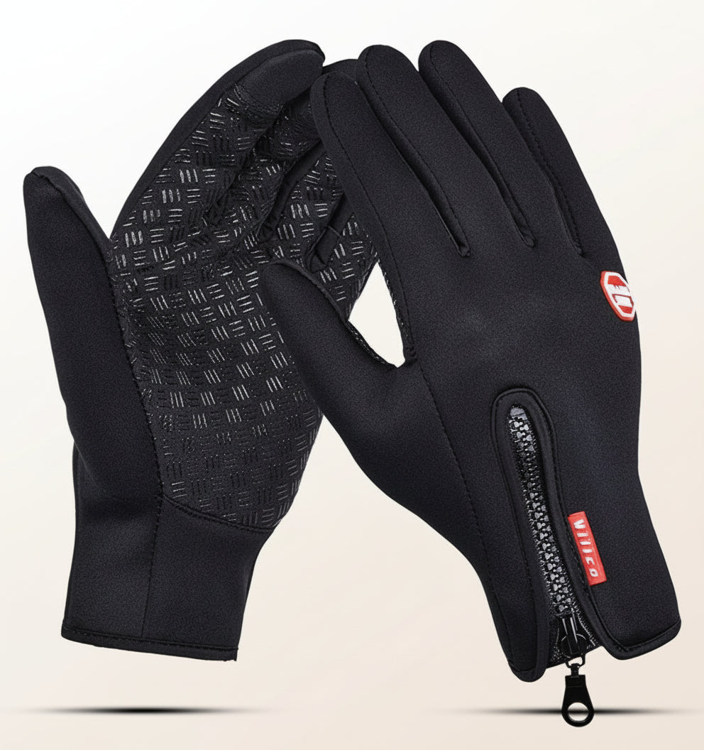 Winter Cycling and Ski Gloves with Touchscreen Grip
