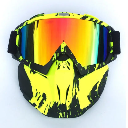 Winter Ski Mask with Anti Fog Protective Goggles