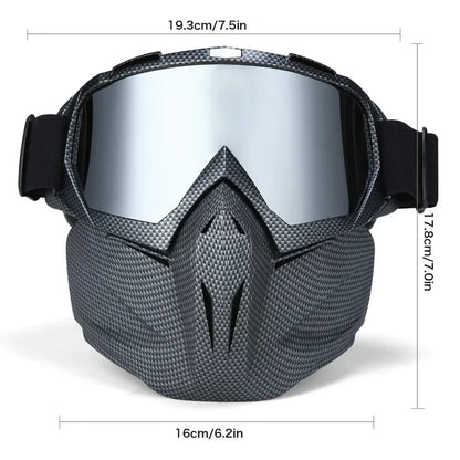 Winter Ski Mask with Anti Fog Protective Goggles