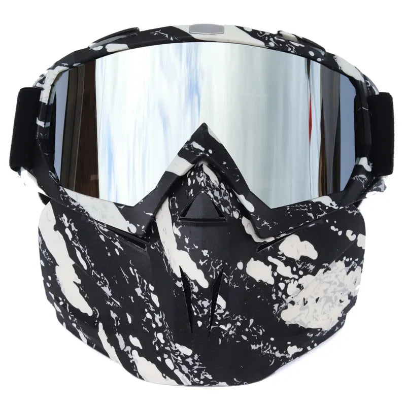 Winter Ski Mask with Anti Fog Protective Goggles