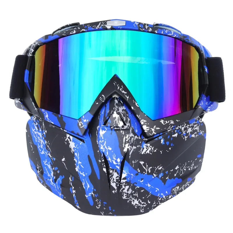 Winter Ski Mask with Anti Fog Protective Goggles