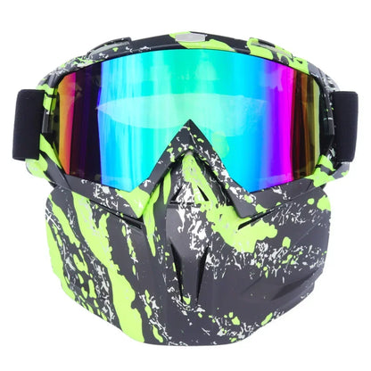 Winter Ski Mask with Anti Fog Protective Goggles