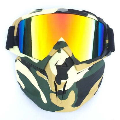 Winter Ski Mask with Anti Fog Protective Goggles