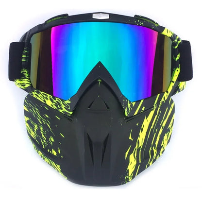 Winter Ski Mask with Anti Fog Protective Goggles