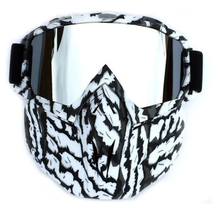 Winter Ski Mask with Anti Fog Protective Goggles