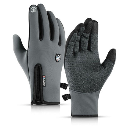 Winter Waterproof Thermal Gloves With Touchscreen Fingers