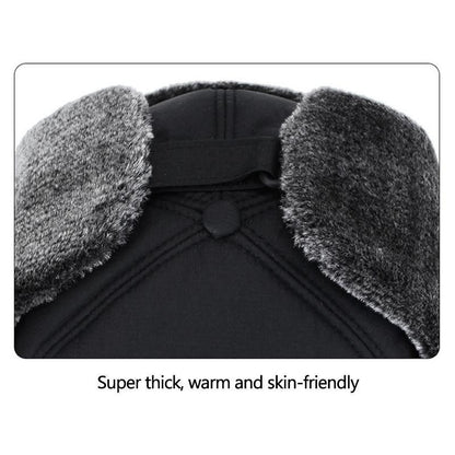 Winter Windproof Hat with Ear Flaps and Face Mask
