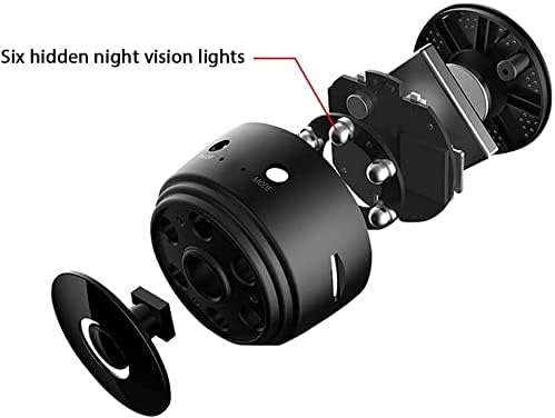 Wireless 1080P Mini Security Camera with Magnetic Mount