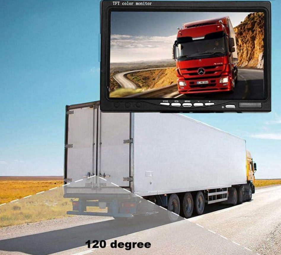Wireless Backup Camera System with 7 Inch Monitor for Trailer Truck RV