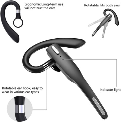 Wireless Bluetooth 5.1 Noise Cancelling Trucker Headset