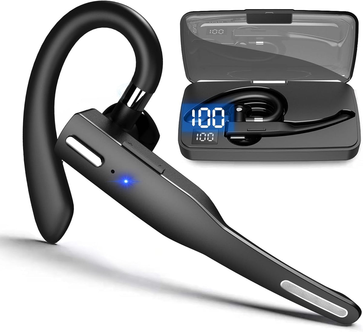 Wireless Bluetooth 5.1 Noise Cancelling Trucker Headset