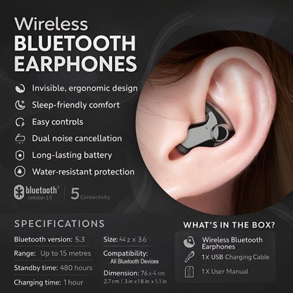 Wireless Bluetooth Noise Cancelling In Ear Earbuds