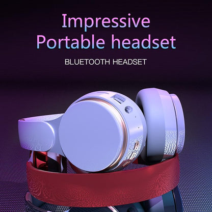Wireless Bluetooth Over Ear Headphones with Padded Ear Cushions