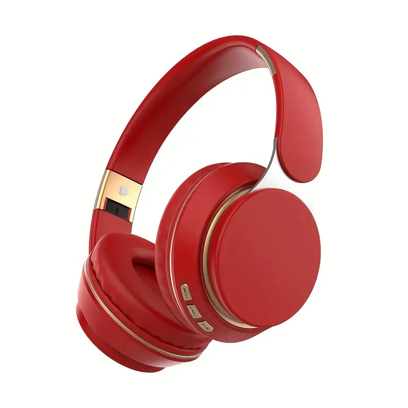 Wireless Bluetooth Over Ear Headphones with Padded Ear Cushions