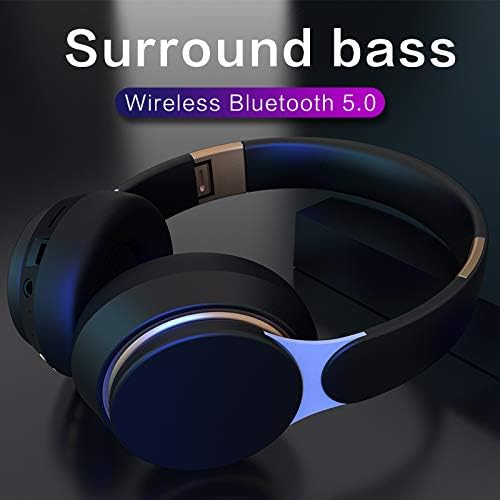 Wireless Bluetooth Over Ear Headphones with Padded Ear Cushions