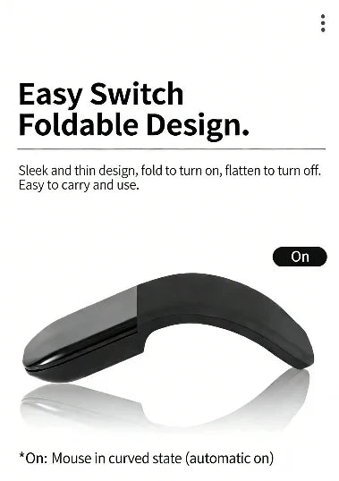 Wireless Bluetooth Silent Ergonomic Mouse with Adjustable DPI