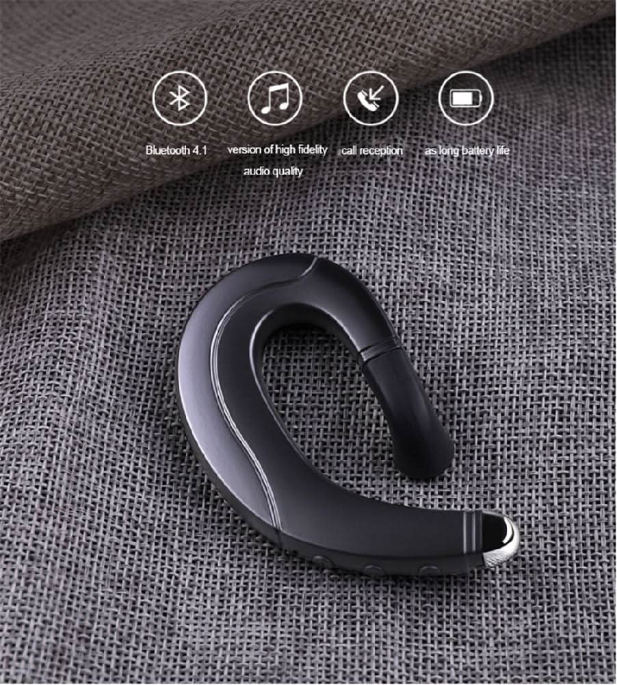 Wireless Bone Conduction Bluetooth Headset with Open Ear Design