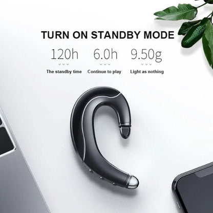 Wireless Bone Conduction Bluetooth Headset with Open Ear Design