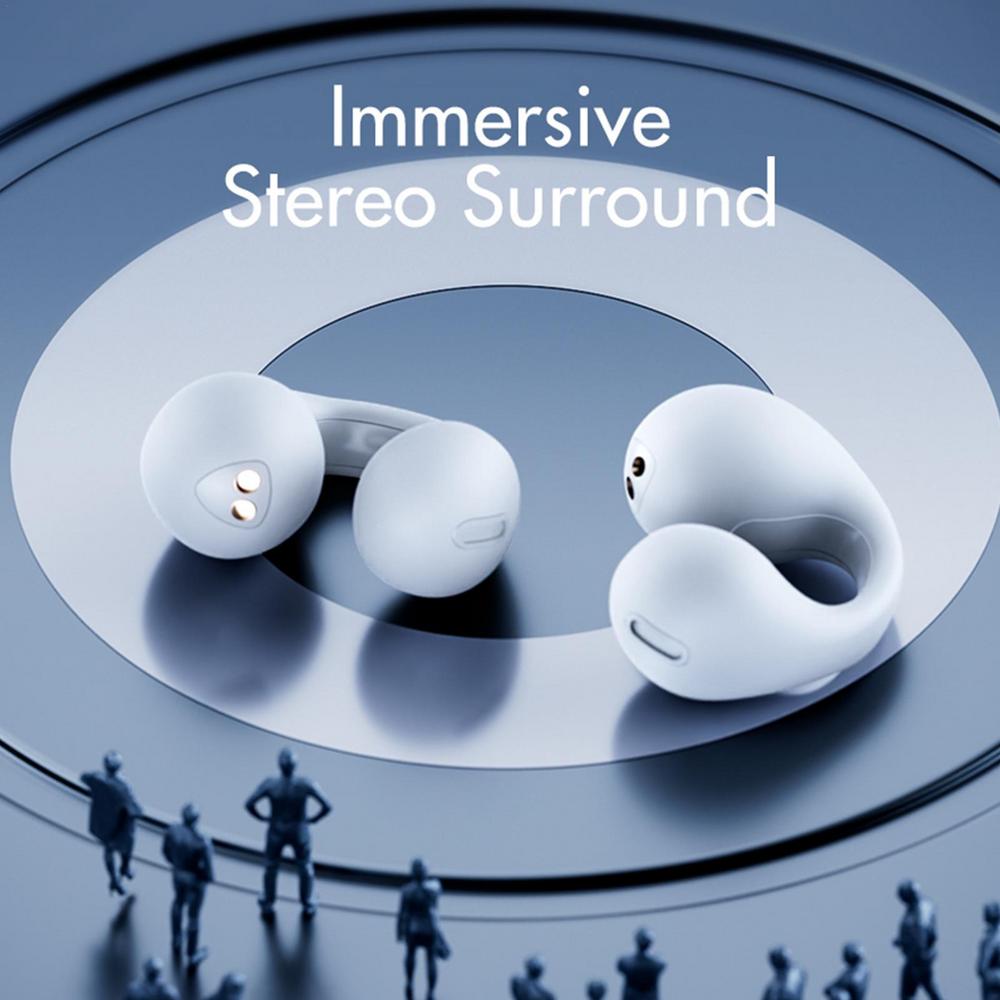 Wireless Bone Conduction Earphones Open Ear Bluetooth Headset