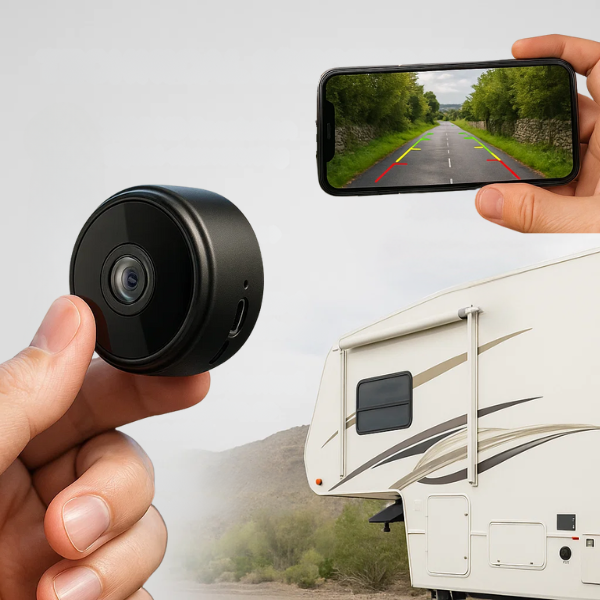 Wireless HD Backup Camera Night Vision Waterproof Reverse Parking System for RV Truck Trailer