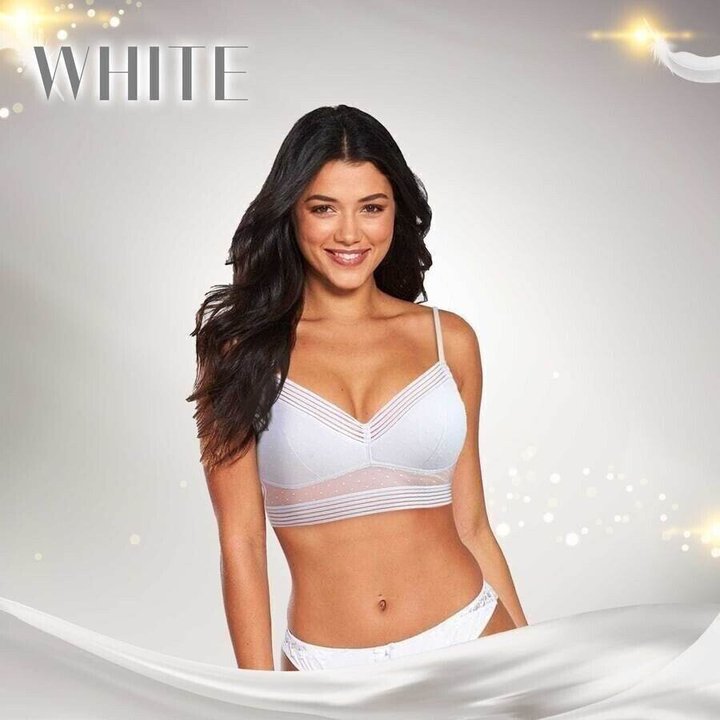 Wireless Lace Lifting Bra with Back Support and Seamless Comfort Fit