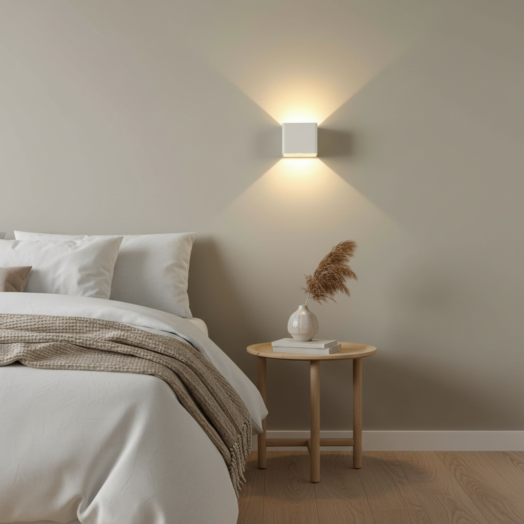Wireless Rechargeable LED Wall Lamp with Adjustable Up Down Light