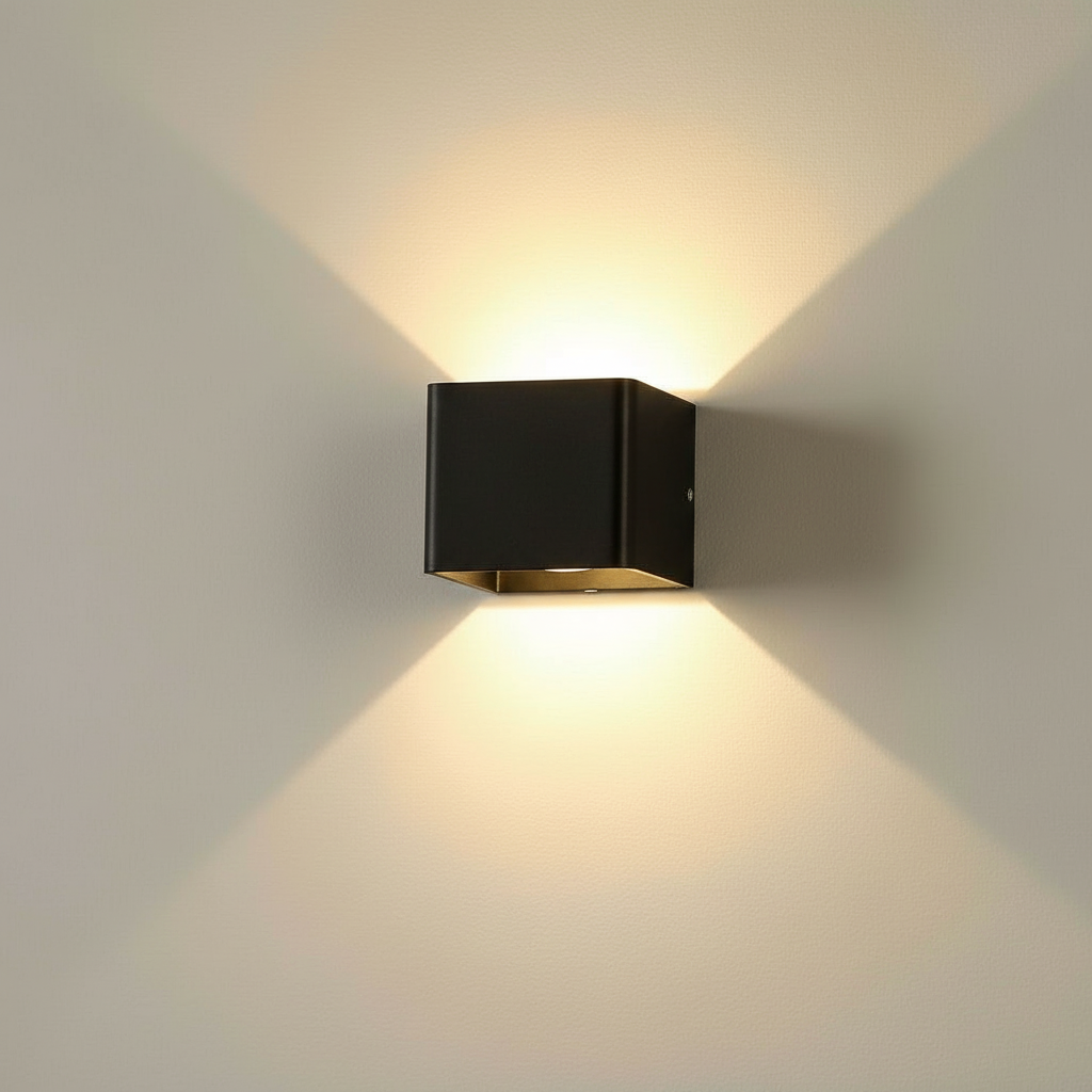 Wireless Rechargeable LED Wall Lamp with Adjustable Up Down Light