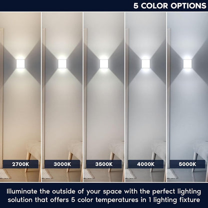 Wireless Rechargeable LED Wall Lamp with Adjustable Up Down Light