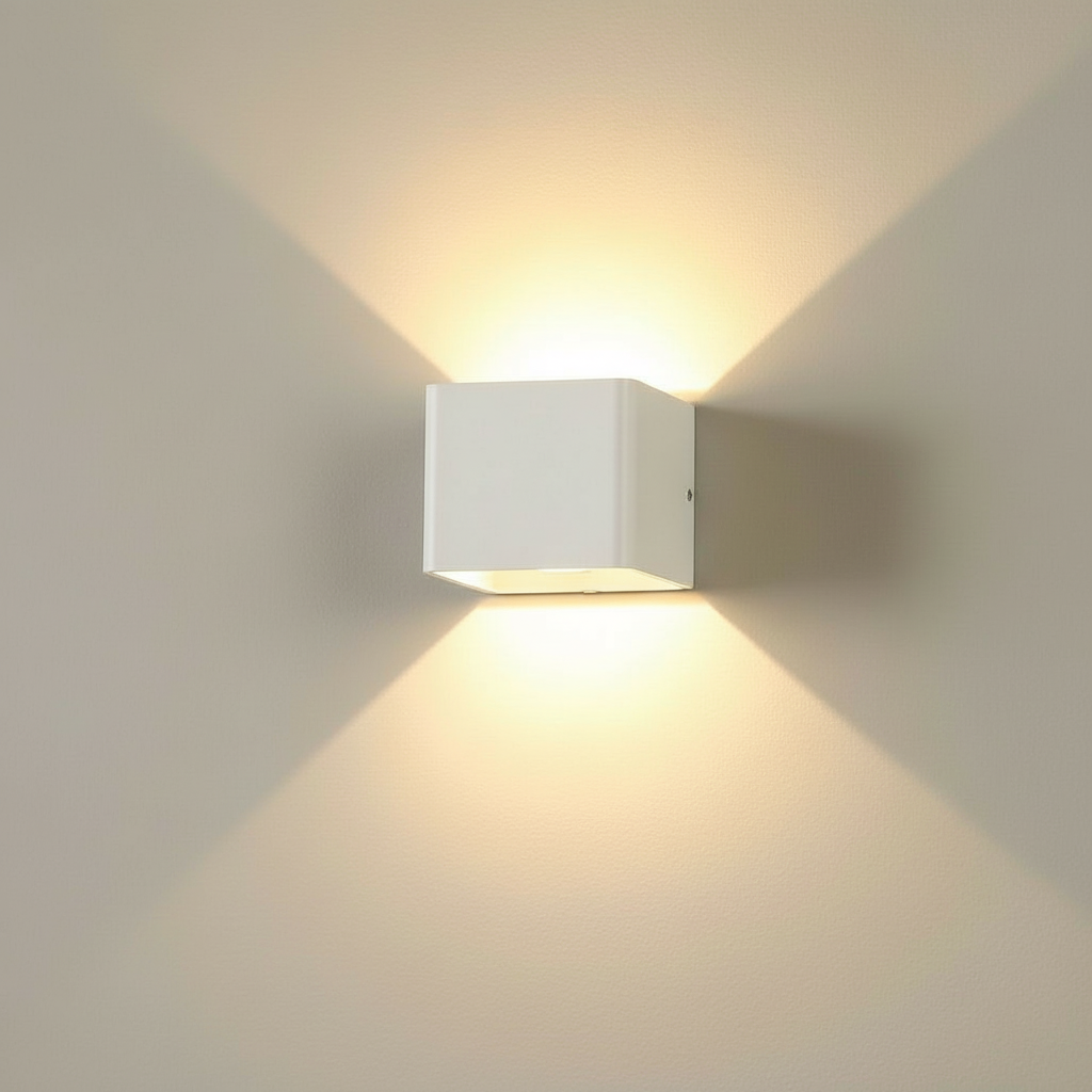 Wireless Rechargeable LED Wall Lamp with Adjustable Up Down Light