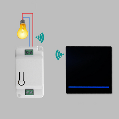 Wireless Remote Light Switch Kit with 30 Meter Range