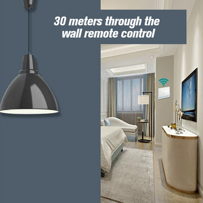 Wireless Remote Light Switch Kit with 30 Meter Range