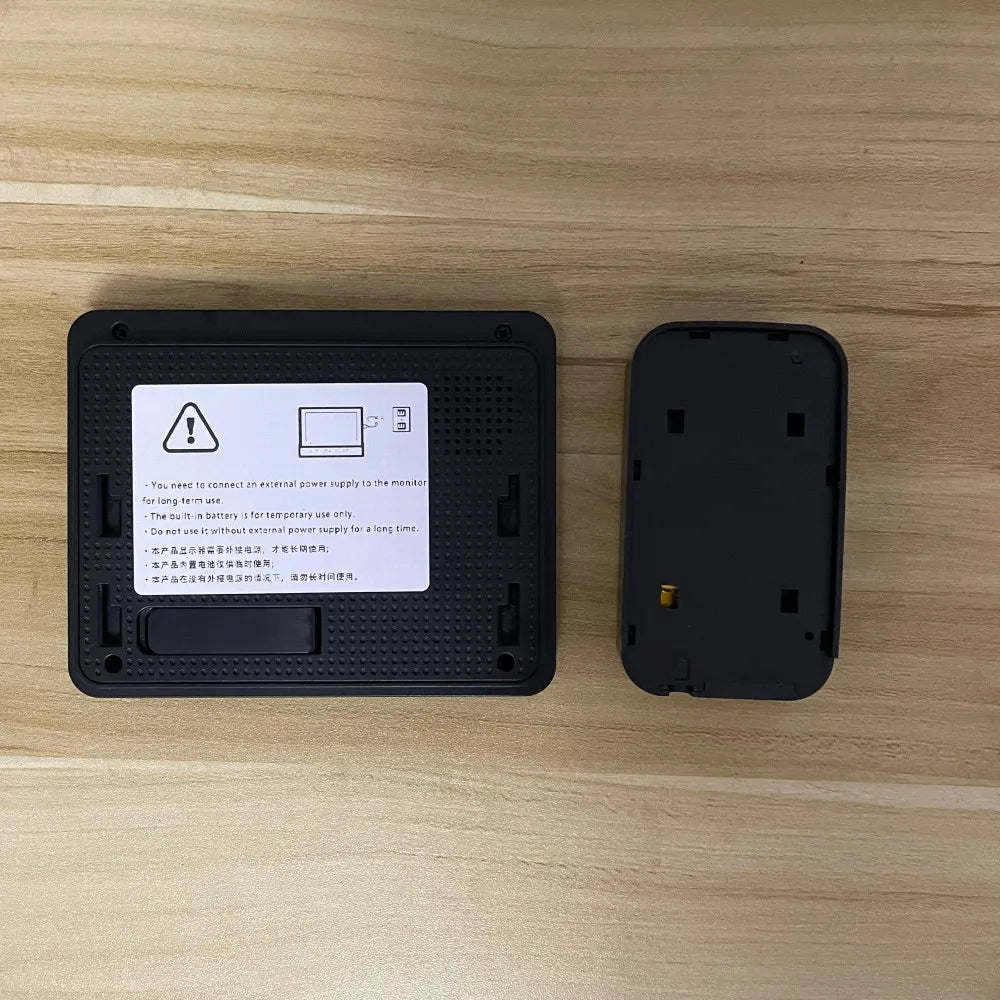 Wireless Video Doorbell with 4.3 Inch IPS Display and Night Vision