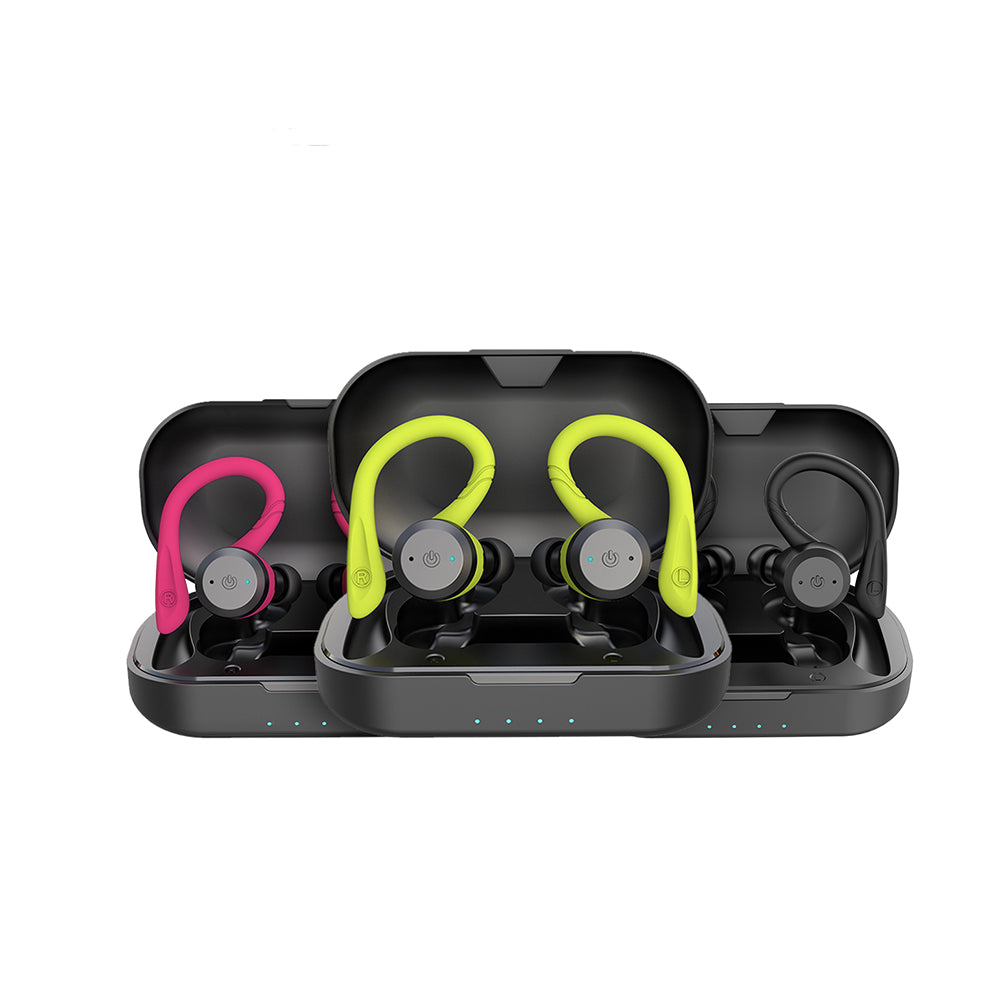 Wireless Waterproof Sports Earbuds with Bluetooth 20 Hour Playtime