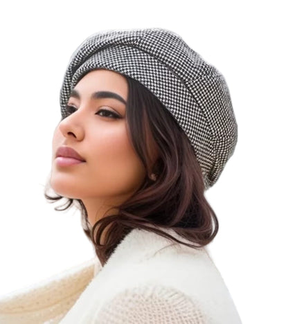 Women's Classic Soft Newsboy Cap One Size Breathable Hat