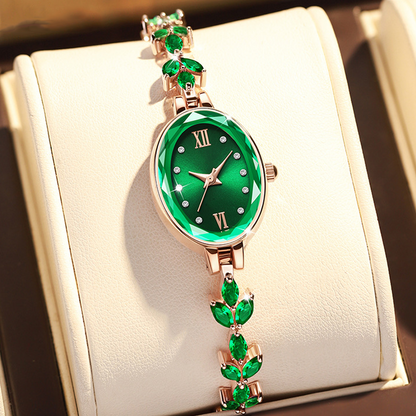 Women's Elegant Quartz Watch Waterproof Stainless Steel Dress Watch