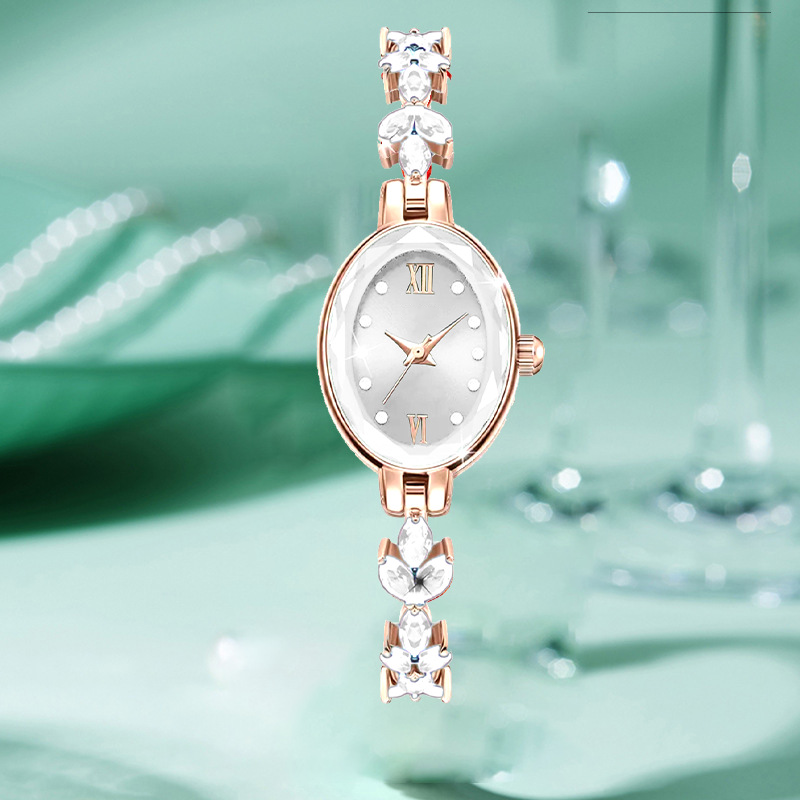 Women's Elegant Quartz Watch Waterproof Stainless Steel Dress Watch