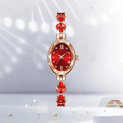 Women's Elegant Quartz Watch Waterproof Stainless Steel Dress Watch