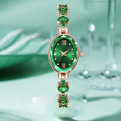 Women's Elegant Quartz Watch Waterproof Stainless Steel Dress Watch