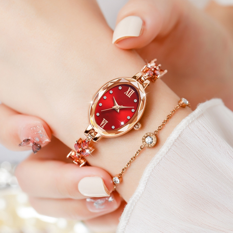 Women's Elegant Quartz Watch Waterproof Stainless Steel Dress Watch