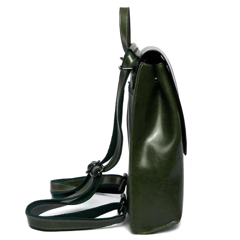 Women's Leather Backpack Stylish Everyday Travel Bag