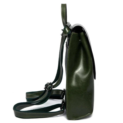 Women's Leather Backpack Stylish Everyday Travel Bag