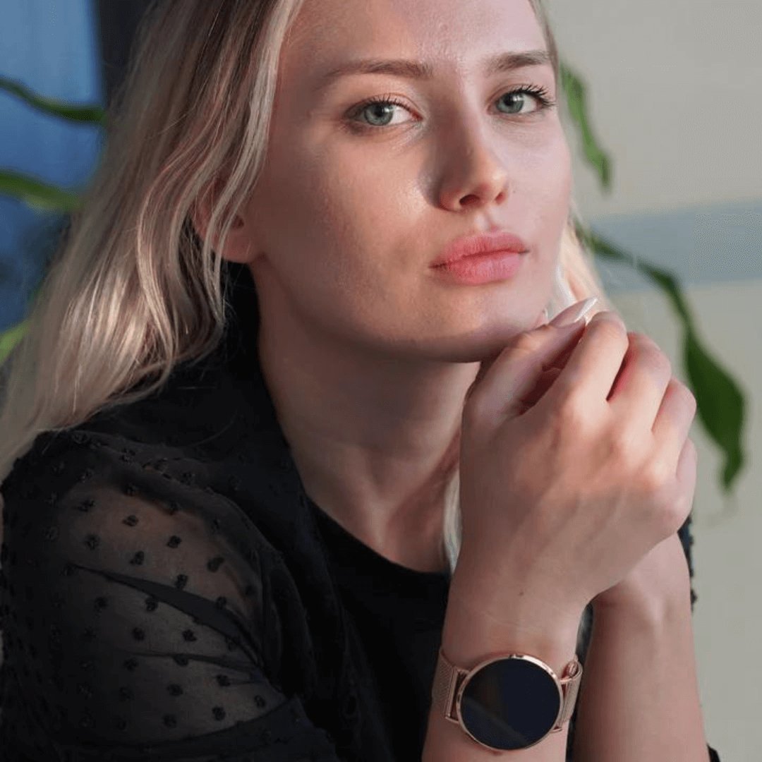 Women's Slim Smartwatch with HD Touch Display