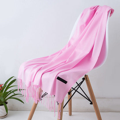 Women's Soft Cashmere Winter Scarf Wrap