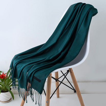 Women's Soft Cashmere Winter Scarf Wrap